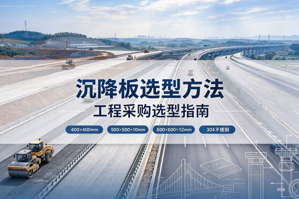 富裕沉降板选择方法