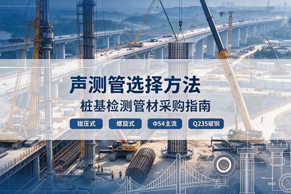 富裕声测管选型标准