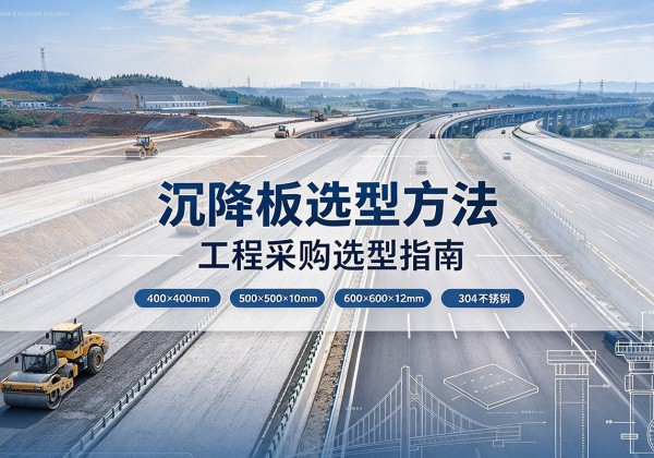 富裕沉降板选择方法
