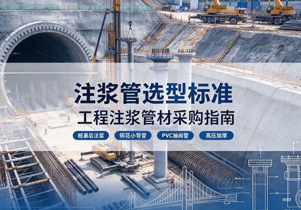 富裕注浆管选型标准