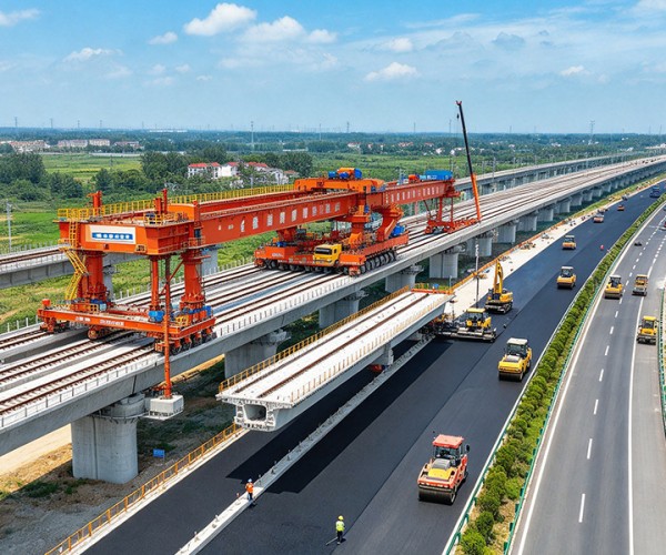 富裕公路建设